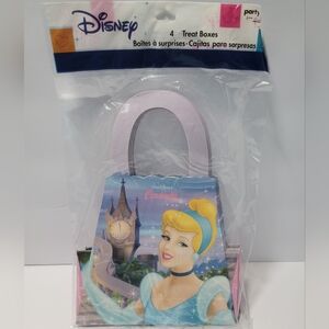 New Disney Princess Birthday Party Cinderella Treat Boxes Favor